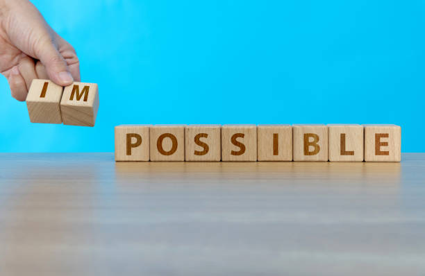 istock Concept of impossible turns to possible 1474771871