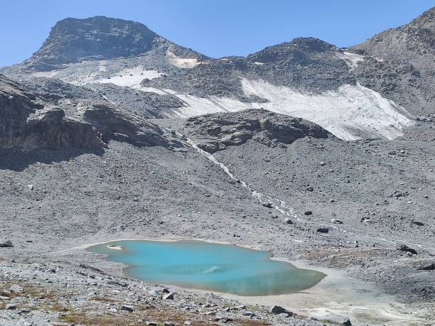 istock Mountain Lake on Grand Desert.Alps 1474780089