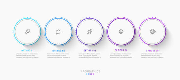 istock Vector Infographic label design template with icons and 5 options or steps. Can be used for process diagram, presentations, workflow layout, banner, flow chart, info graph. 1474780094