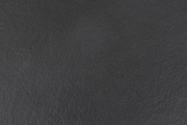istock Top view of blackboard backdrop. Black blackboard background texture 1474789619
