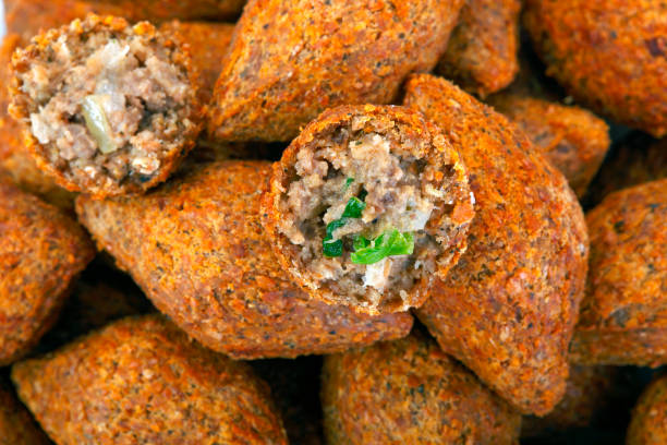 Fried kebab, traditional Arab cuisine