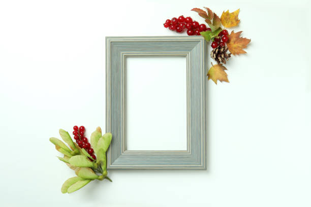 istock Happy Thanksgiving Day composition on white background 1474804910