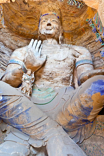 Yungang Grottoes. World cultural heritage. One of China's four most famous \