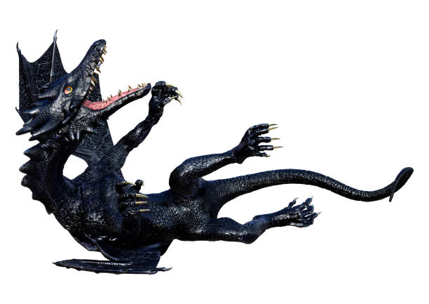 istock 3D Rendering Fairy Tale Dragon on White 1474817590