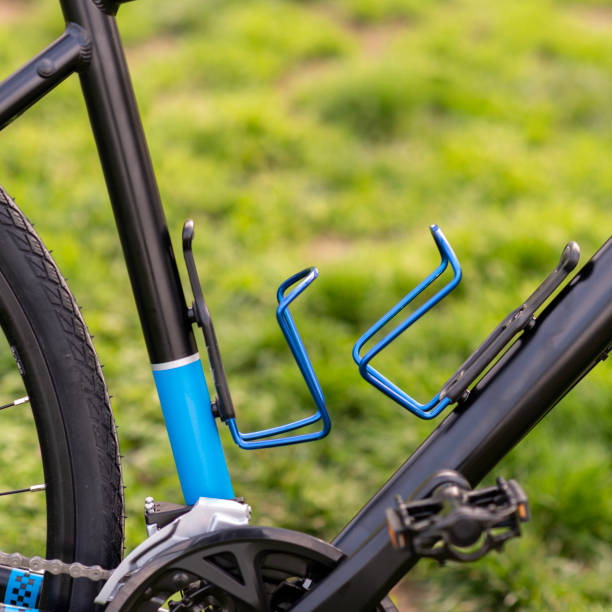 new bottle cages on the bike frame