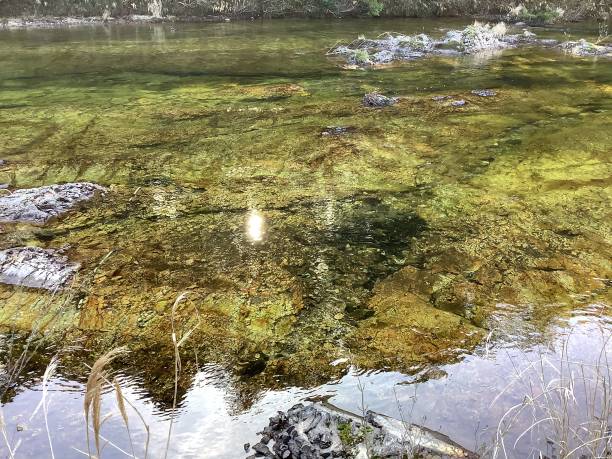 istock Scenery along the Ure River in Horaikyo at Yuya Onsen 1474821274