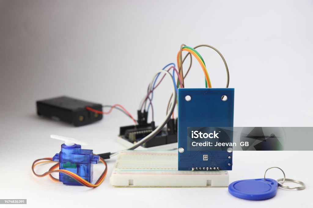 Micro Electronic Module Rfid Module With Tag Micro Servo And Other Electronic Component ...