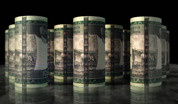 istock Ethiopia Birr money banknotes rolls 3d illustration 1474836803