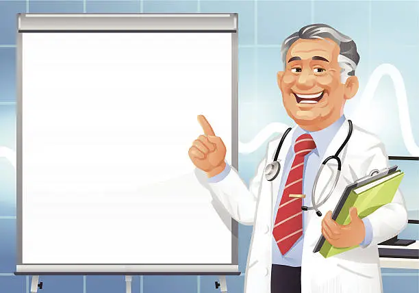 Vector illustration of Medical Presentation