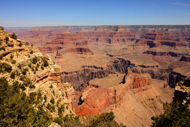 istock Hazy Blue Sky Grand Canyon Arizona 1474839021