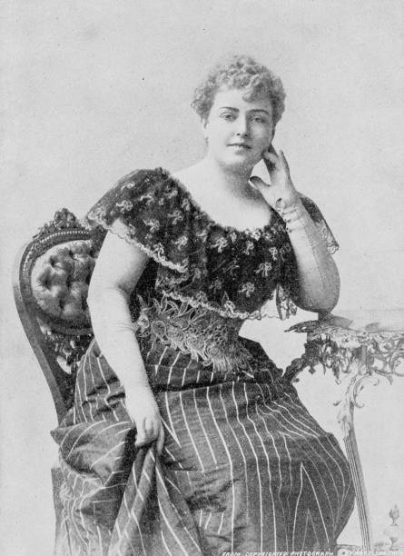 istock Portrait of 19th century stage celebrities: Lillian Russell 1474841327