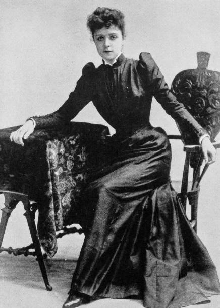 istock Portrait of 19th century stage celebrities: Marie Burroughs 1474844113