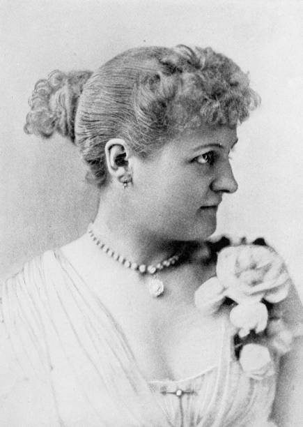 istock Portrait of 19th century stage celebrities: Isabelle Evesson 1474844257