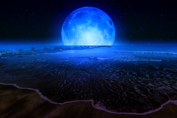 istock Earth, moon, sea and ecological environment 1474848813
