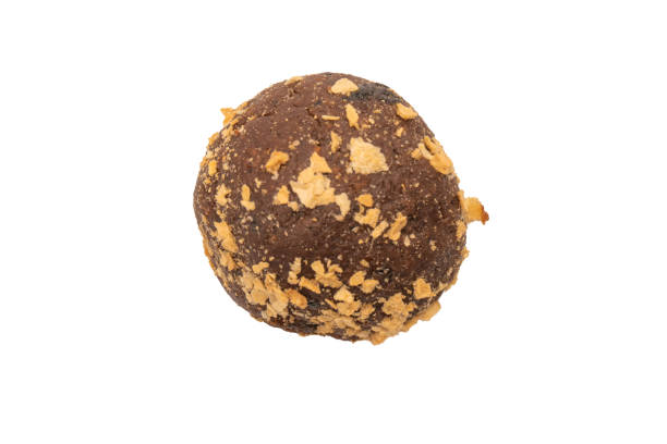 istock Chocolate cake isolated on a white background. 1474852520