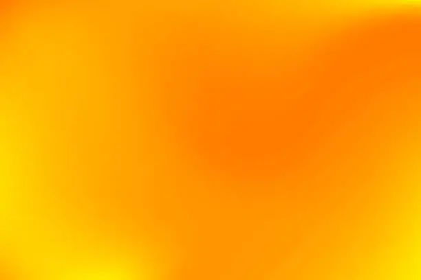 Vector illustration of Orange gradient blend background