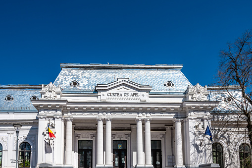 Court of Appeal (Curtea de Apel) Historic Council Building in Pitești, Romania