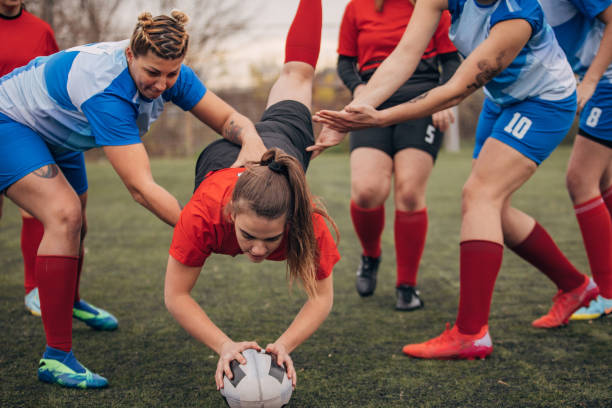 istock Female rugby match 1474865622