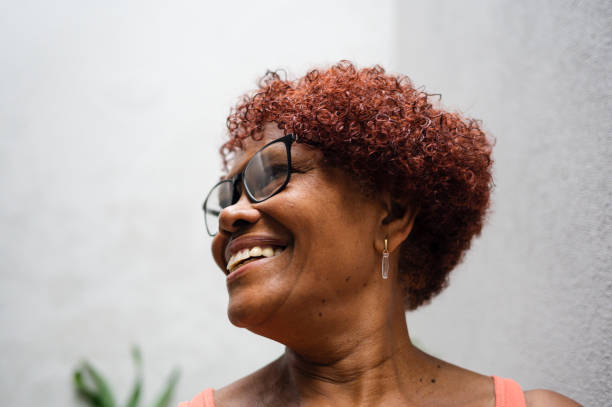 istock Mature woman diversity portrait 1474869303