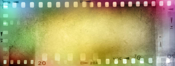 istock Colorful film frames background 1474881186