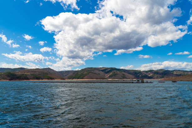 Spring day at Kardzhali Dam, Bulgaria