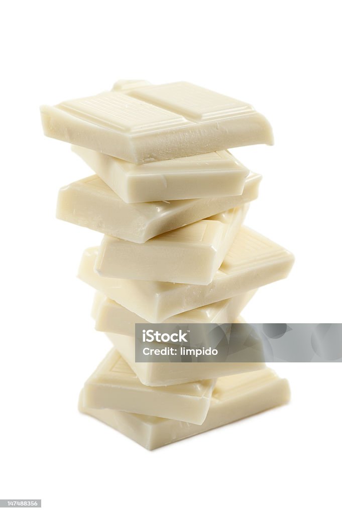 Cioccolato bianco - Foto stock royalty-free di Cioccolato bianco