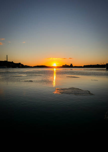istock Scenic view of sea against sky during sunset 1474887063