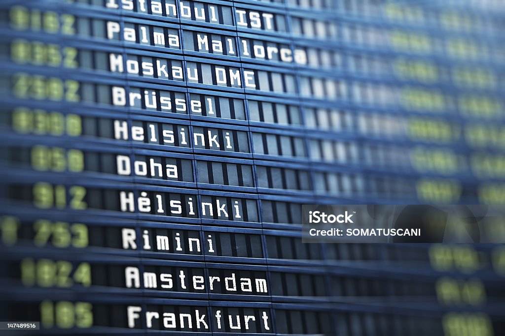 Flights information board in airport terminal  http://www.mymicrostockforo.com/images/banner-berlin.jpg Airport Stock Photo