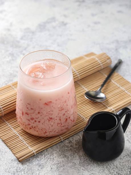 istock Es lumut or moss ice, Indonesian drink 1474897068