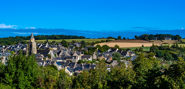 Picturesque Breton Village Saint Suliac In Department Ille et Vilaine In Brittany, France