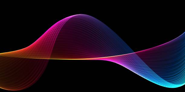 istock Wave abstract images, color design Abstract colored wave 1474906230