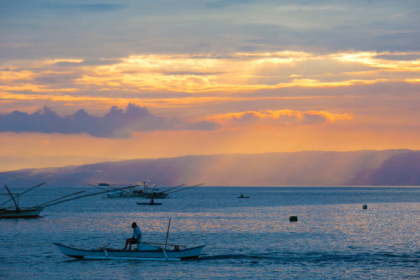 istock Philippine Island Beautiful Sunset Hues 1474906826