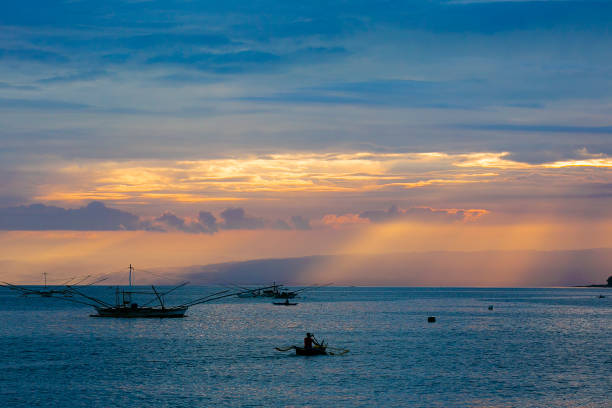 istock Philippine Island Beautiful Sunset Hues 1474906832