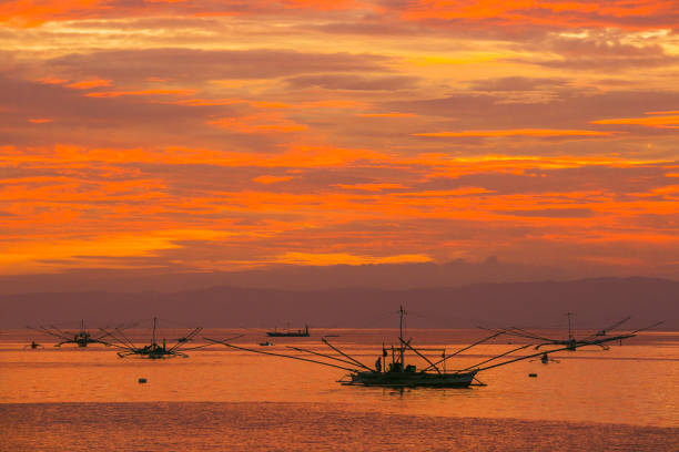 Philippine Island Beautiful Sunset Hues