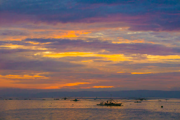 istock Philippine Island Beautiful Sunset Hues 1474906902
