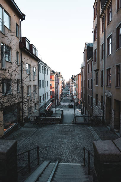 istock A empty alley amidst buildings in city 1474915520