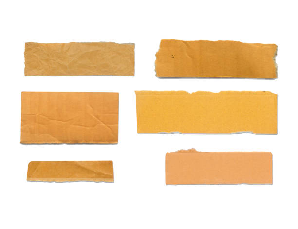 istock Piece of cardboard isolated on white background 1474924683