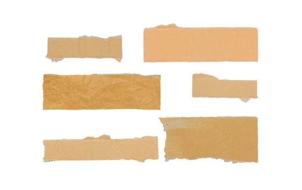 istock Piece of cardboard isolated on white background 1474924690