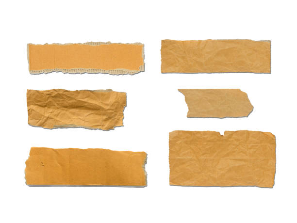 istock Piece of cardboard isolated on white background 1474924791