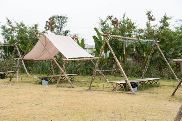 istock camping tents in the outdoor 1474929791