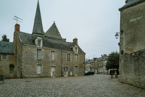 Old Abbaye Maritime de Beauport in Paimpol, Cotes-d'Armor, Brittany, France - The start of the Camino Breton pilgrimage