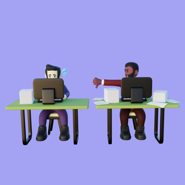 istock 3d Illustration of Toxic Workplace 1474934080