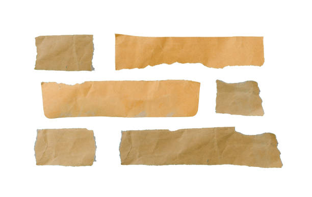 istock Piece of cardboard isolated on white background 1474939270