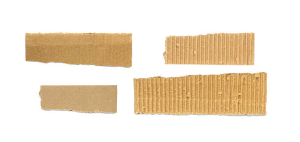istock Piece of cardboard isolated on white background 1474939279