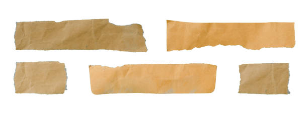 istock Piece of cardboard isolated on white background 1474939940