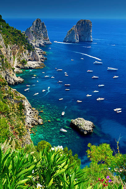 Capri stock photo