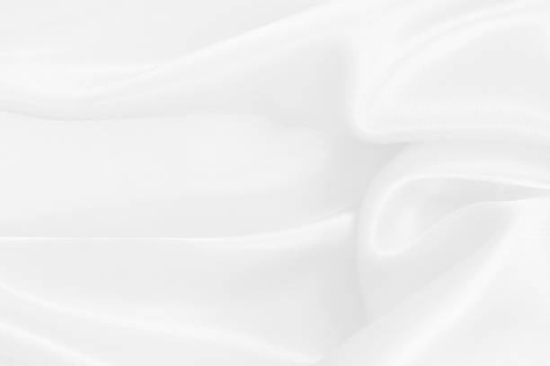 istock White fabric texture background, detail of silk or linen pattern. 1474956007