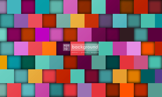 Geometric colorful modern abstract background