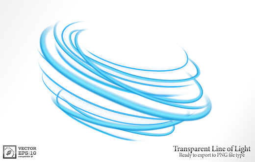 Transparent blue wavy line, ready export to PNG file, isolated and easy to edit. Vector Illustration
Made with 100% vector shapes resizable,
No raster and is easy to edit, 
Compatible with Adobe Illustrator version 10, 
Illustration contains transparency and blending effects