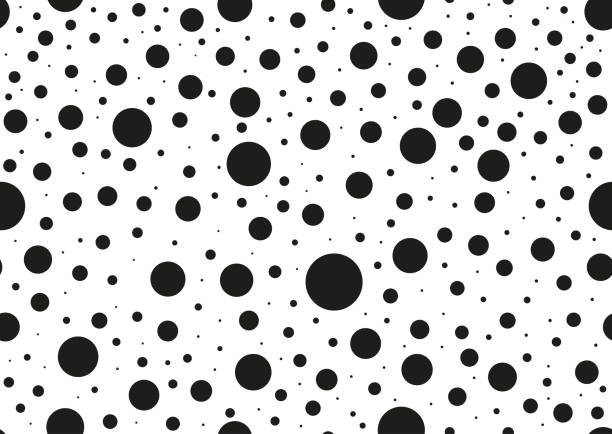 1,800+ Random White Dot Pattern Stock Illustrations, Royalty-Free ...